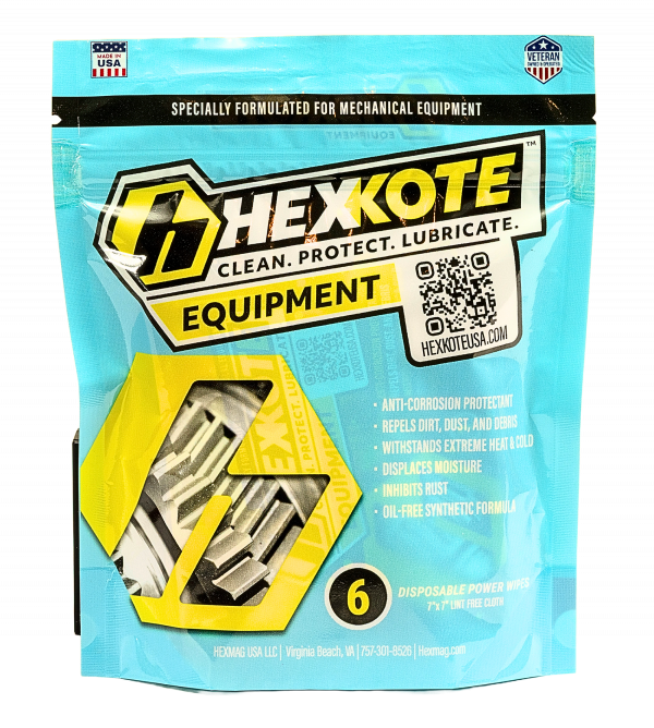 HEXKOTE Equipment 7x7 Disposable Wipes