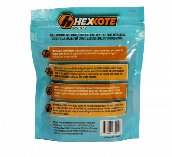 HEXKOTE Tactical 7x7 Disposable Wipes - Image 2
