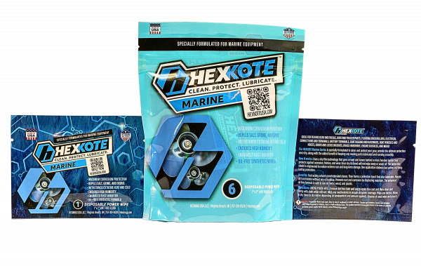 HEXKOTE Marine 7x7 Disposable Wipes - Image 3