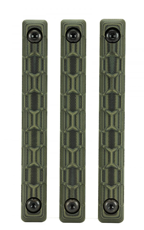 HEXMAG x VZ M-LOK Rail Cover (3 Pack): DIRTY OLIVE GREEN