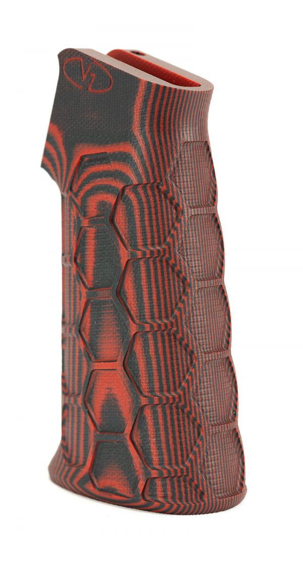HEXMAG x VZ Custom Grip - Red/Black - Image 5